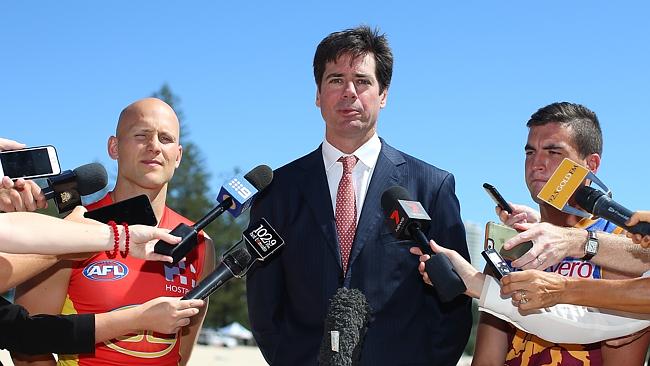 AFL chief Gillon McLachlan backs Gold Coast Suns chairman Tony Cochrane for  defending the club | Gold Coast Bulletin