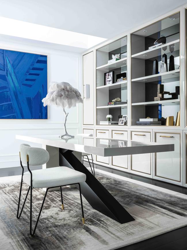 The study. Picture: Tom Ferguson