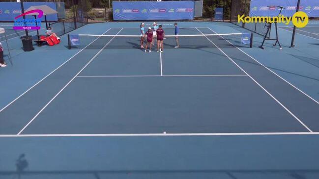 Replay: Georgia Campbell & Gina Cha (QLD) v Jizelle Sibai & Vesna ...