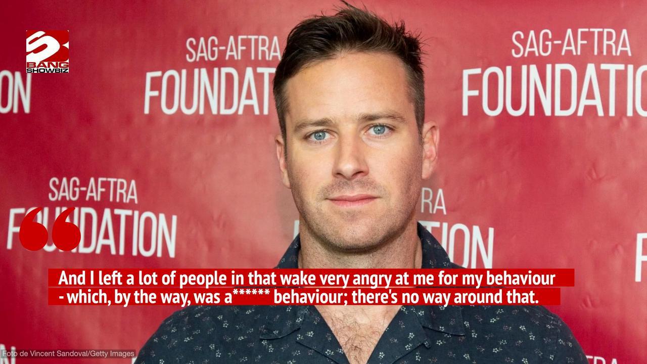 Armie Hammer previously treated romantic partners like 'bags of dope with skin on them'