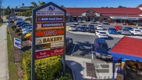 Site of Moreton Town Shopping Centre.