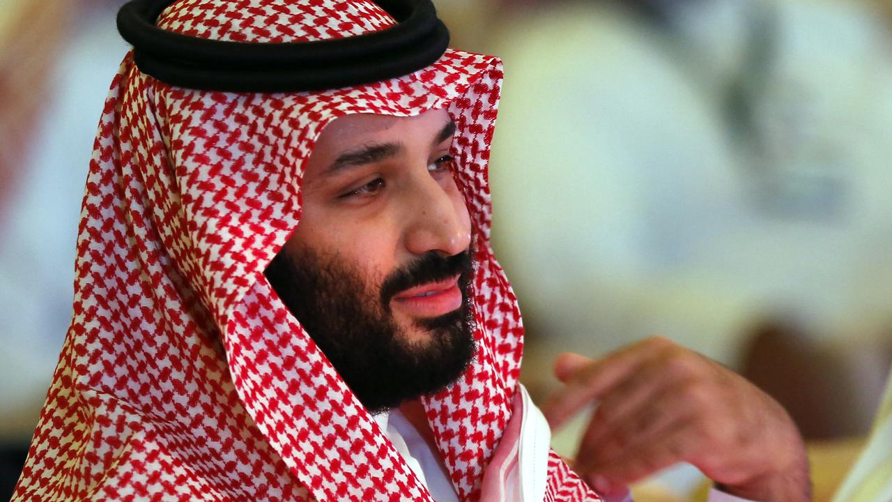 Saudi Crown Prince Mohammed bin Salman is facing a back lash on his Tunisia visit. Picture: AP Photo/Amr Nabil