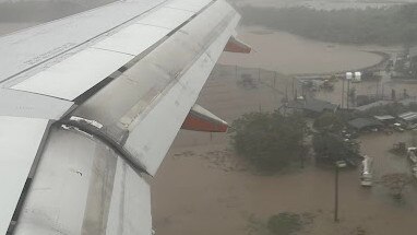 Aerial view of floods affecting Cairns, December 2023. Photo: Celeste Calcagno