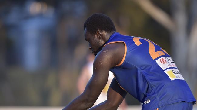 EDFL: Strathmore Community Bank Premier Division, Round 7. Deer Park SM v Avondale Heights SM at John McLeod Reserve, Deer Park, Victoria Saturday 25th May 2024.  Picture: Andrew Batsch