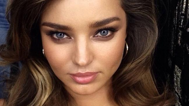 Miranda Kerr looking stunning ahead of a photo shoot. "Makeup look today by @hungvanngo." Picture: Instagram