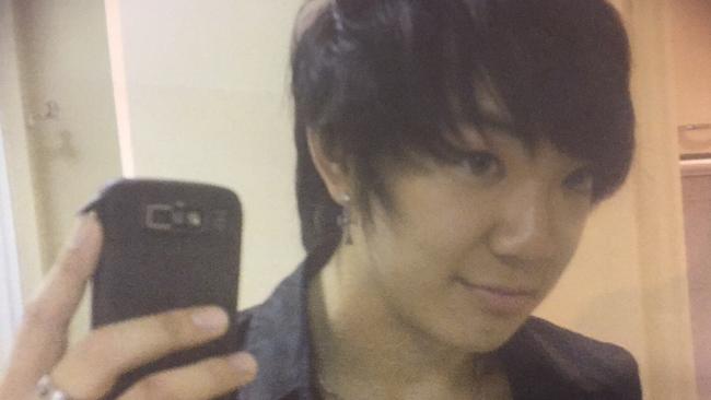 Convicted killer Wei Li in a “selfie” taken in Melbourne days after his mother, Emma Mae Tien, died by his hand in their Burnside home. Source: Supreme Court registry.