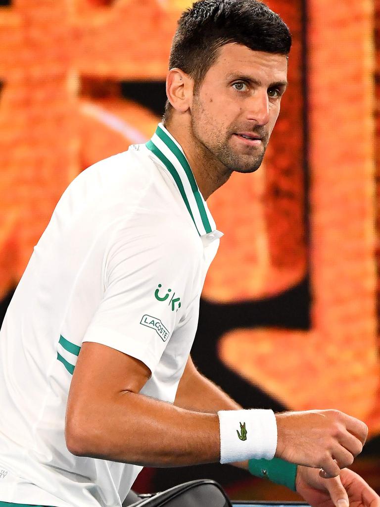 Djokovic doesn’t get sick of success.