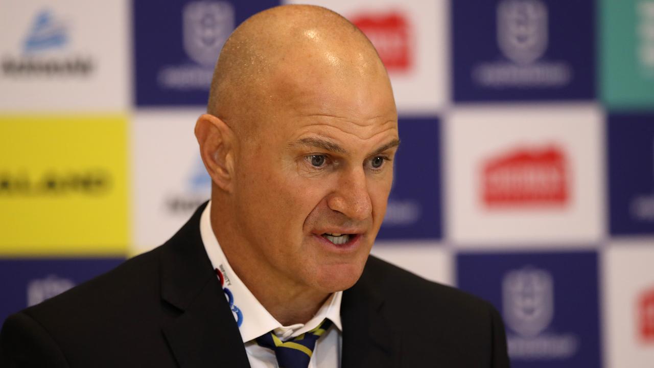 Brad Arthur was disappointed in his side’s showing against Souths.