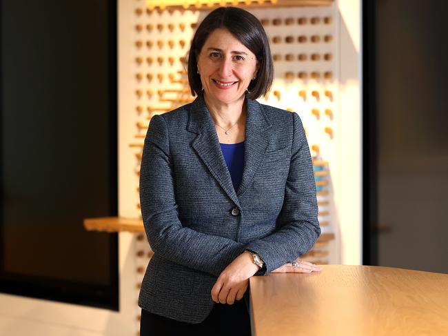 Former NSW premier Gladys Berejiklian is enjoying her new role at Optus. Picture: Jane Dempster