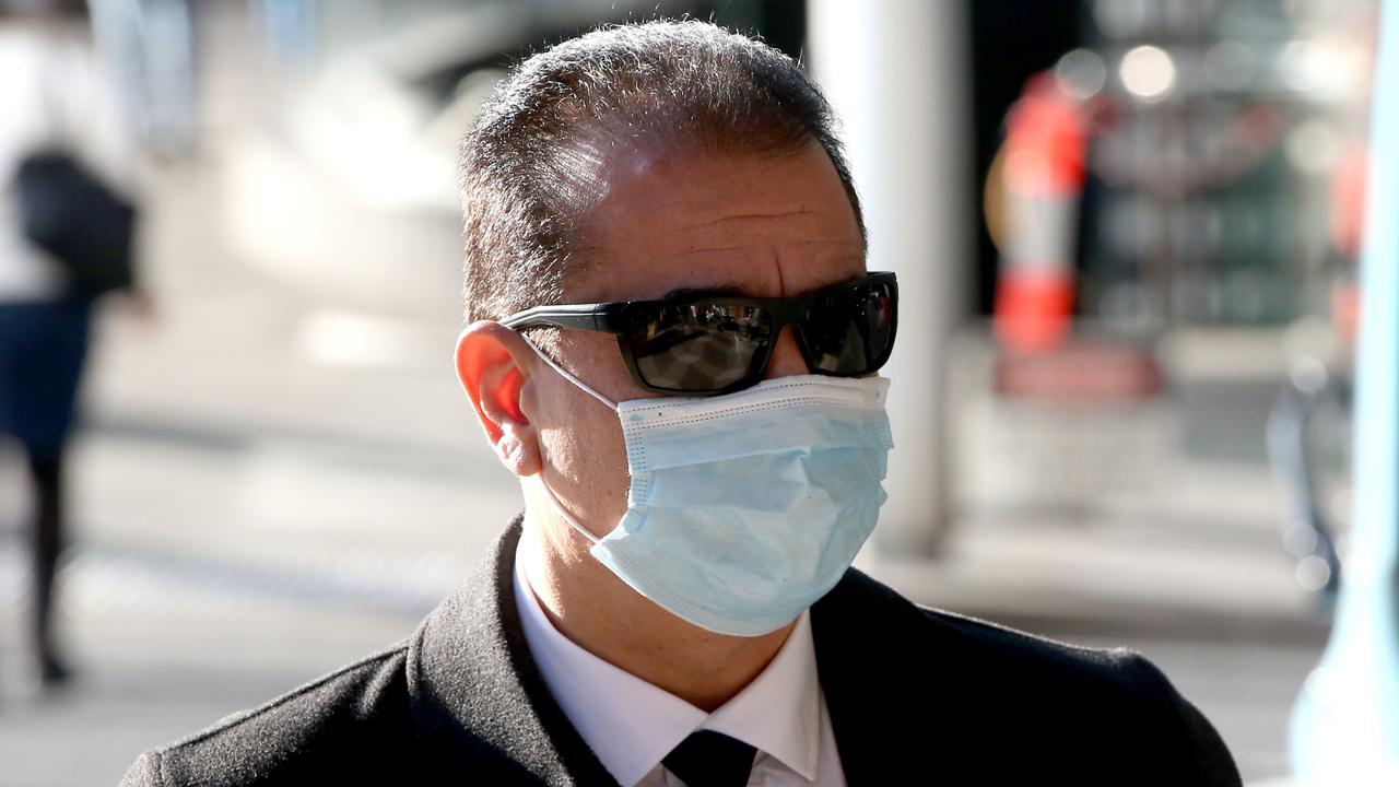 Dr Ali Khorami enters court in Sydney. Picture NCA NewsWire/Damian Shaw