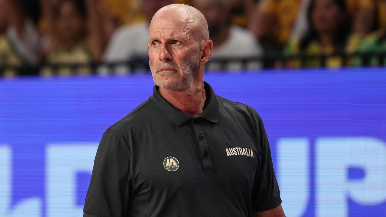 Boomers head coach Brian Goorjian. Picture: Getty Images