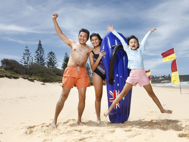 A top of 26 degrees is forecast for the Melbourne area on Australia Day. Picture: Richard Dobson