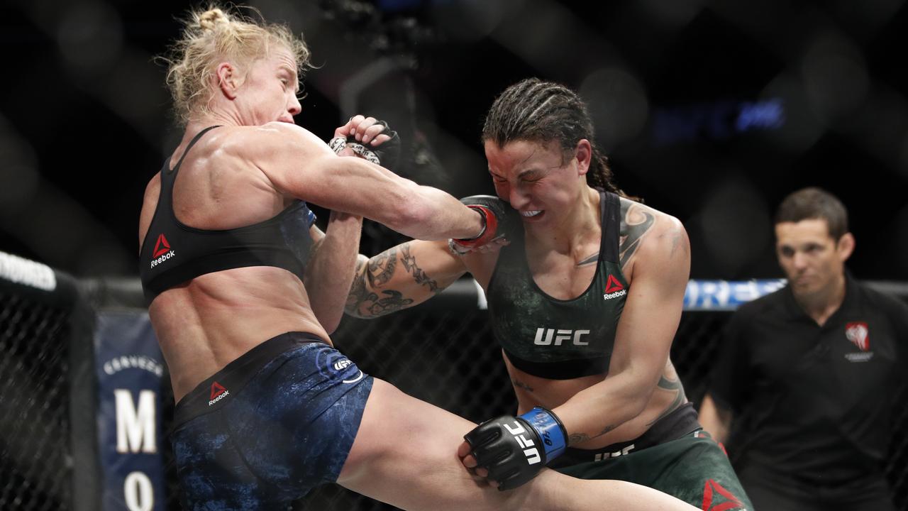Holly Holm’s fight wasn’t a crowd favourite.