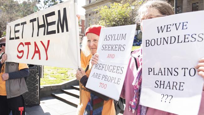 Unlike countries such as the US, we do not have an automatic right to citizenship if you are born on Australian soil. Picture: AAP/Ellen Smith