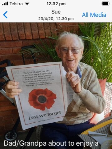 Bruce Scott, 97, who served in WWII, still lives at home in Greenwich Anzac Day has always been special for him.