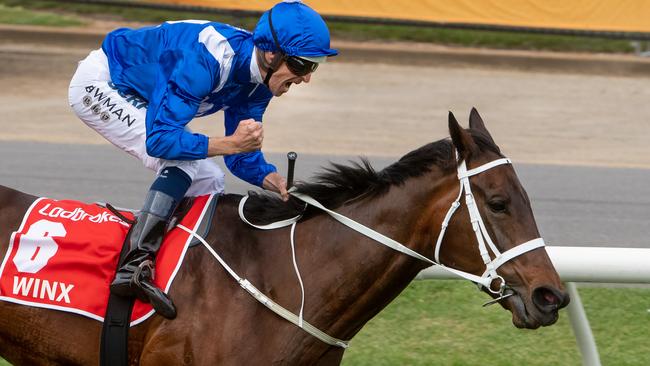 Winx is rated the world’s best galloper. Picture Jay Town