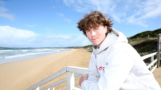 Ocean Grove SLSC member Roo Robinson. Picture: Alan Barber