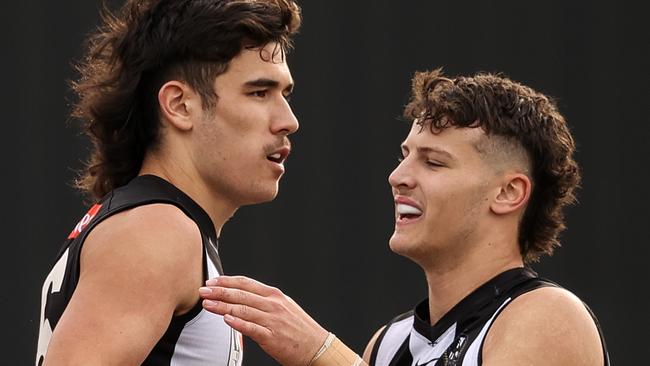 Reef McInnes will debut for Collingwood this round.