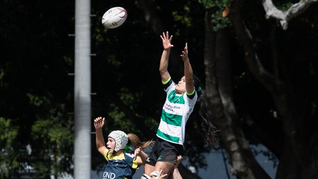 Action from a riveting Sunnybank vs Bond University clash. Photo credit: Holly Hope Creative.