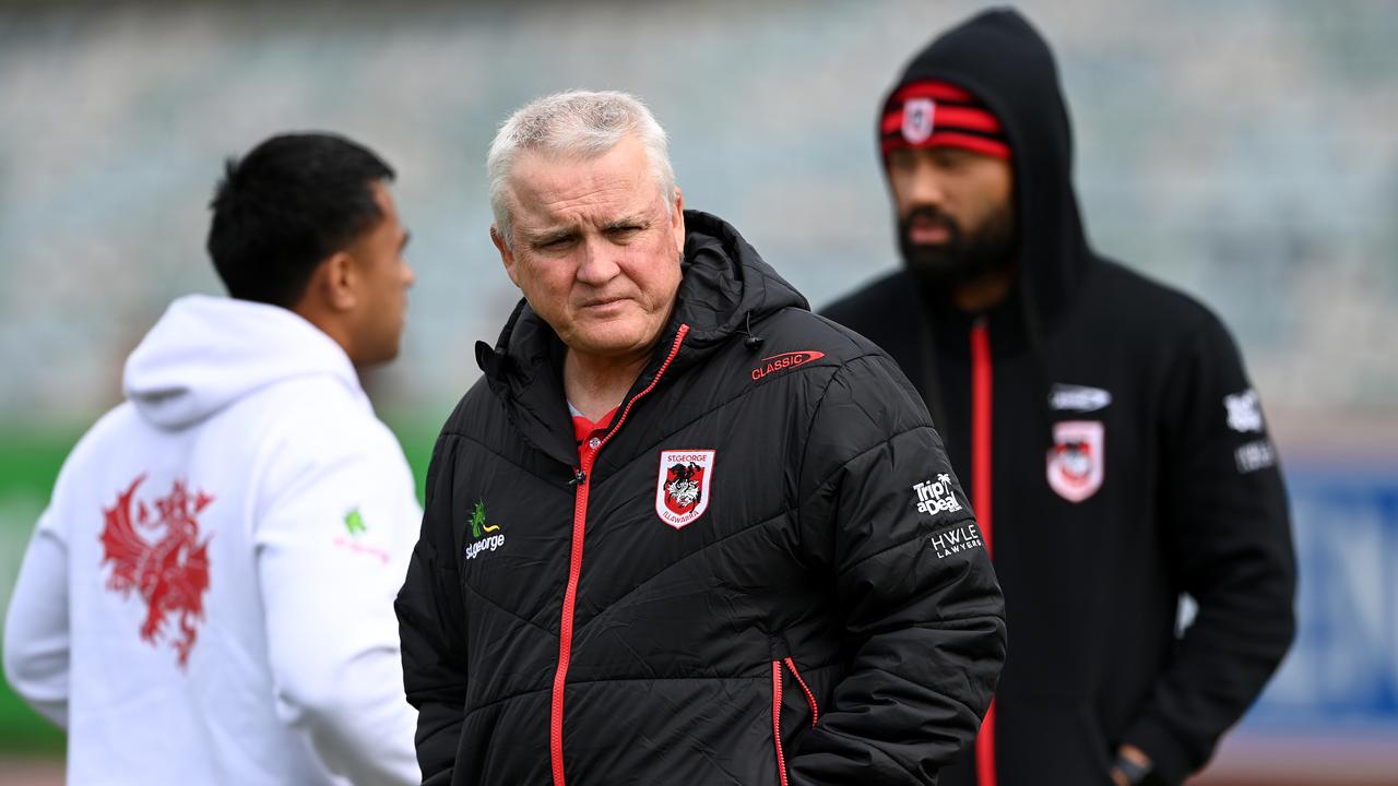 The Dragons have dragged their heels on Anthony Griffin’s future. Picture: NRL Photos