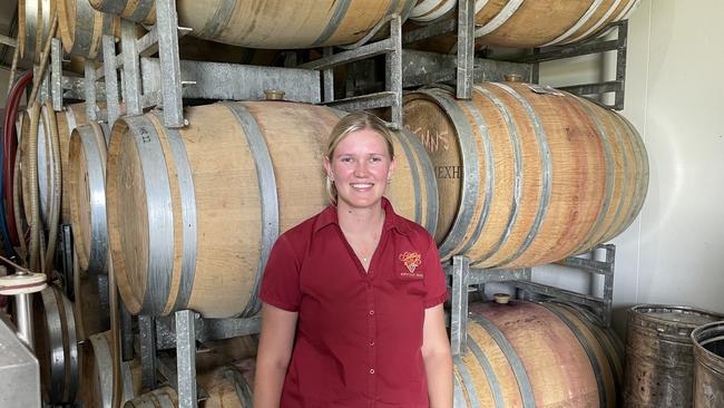 Emily Kinsella from Moffatdale Ridge Winery.