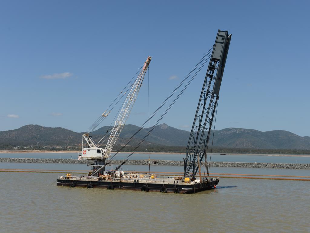 The bund wall was filled with dredge spoil and was an area of reclaimed land. Pic: David Sparkes / The Observer