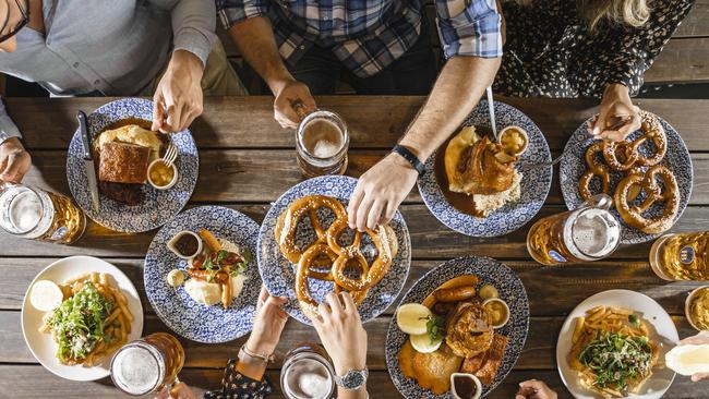 The Bavarian in Mackay is hosting a month-long Oktoberfest celebration. Picture: Jared Vethaak