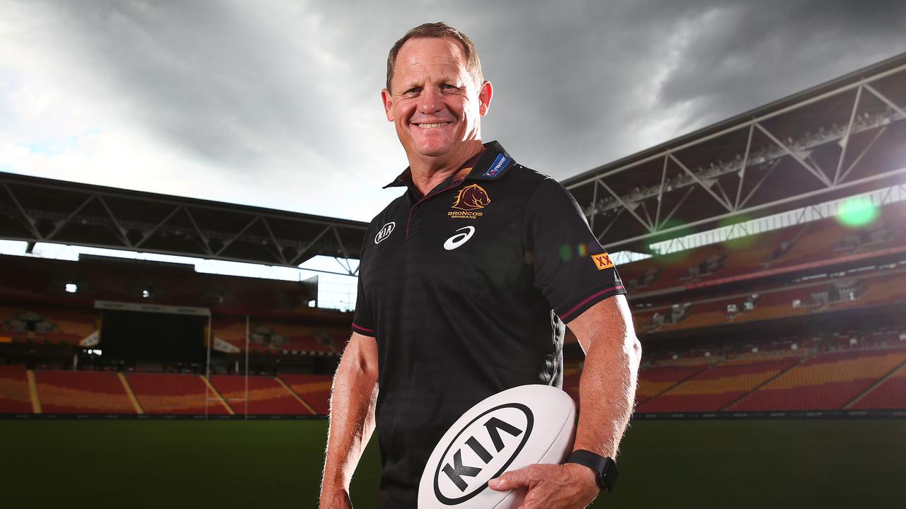 Broncos coach Kevin Walters will coach his first NRL game. Picture: Adam Head