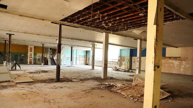 Ground level of the Bright & Hitchcock building. Picture: Alison Wynd