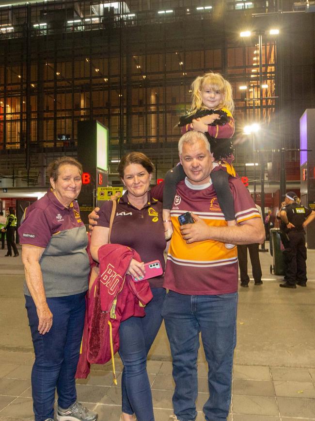Brisbane v Storm Friday 8 September 2023. Picture: Stephen Archer