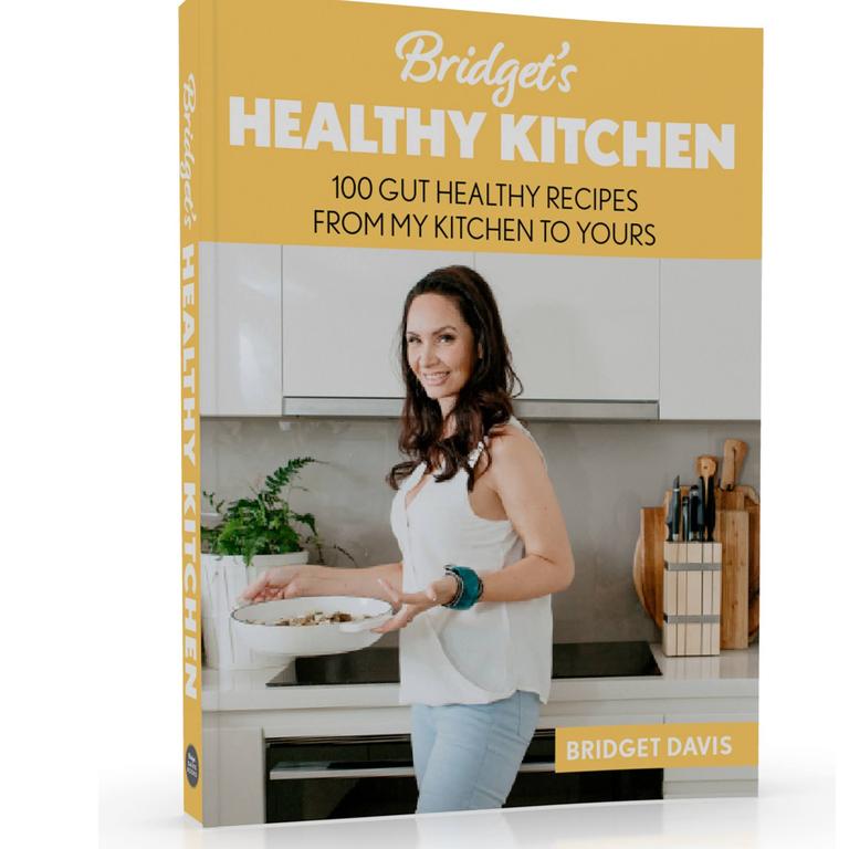 The chef's digital recipe book, Bridget’s Healthy Kitchen. Picture: Supplied