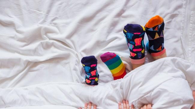 Dirty socks and clean sheets don't mix. Photo: iStock