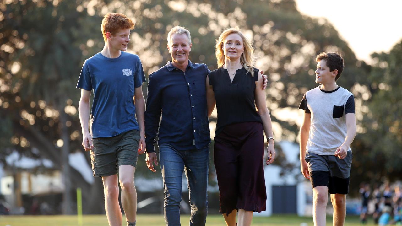 Sydney mum Kristen Hinrichsen discovered her heart age was two years older than her biological age. Picture: Sam Ruttyn