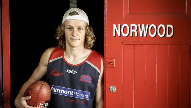 Fremantle’s Stefan Giro, who was recruited from Norwood last year. Picture: AAP