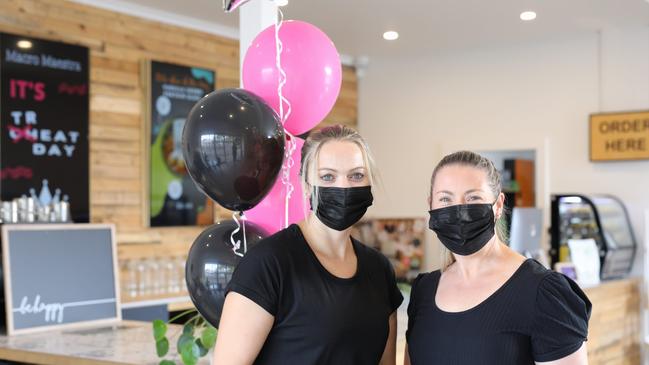 After battling through health struggles of their own, Nicole Gordon and Michelle Vaughan launched their own sweet treat company, providing a healthy alternative to the classics. Picture: Supplied