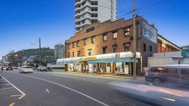 The Burleigh Arcade will be demolished after selling for $18.5 million. Photo: Supplied