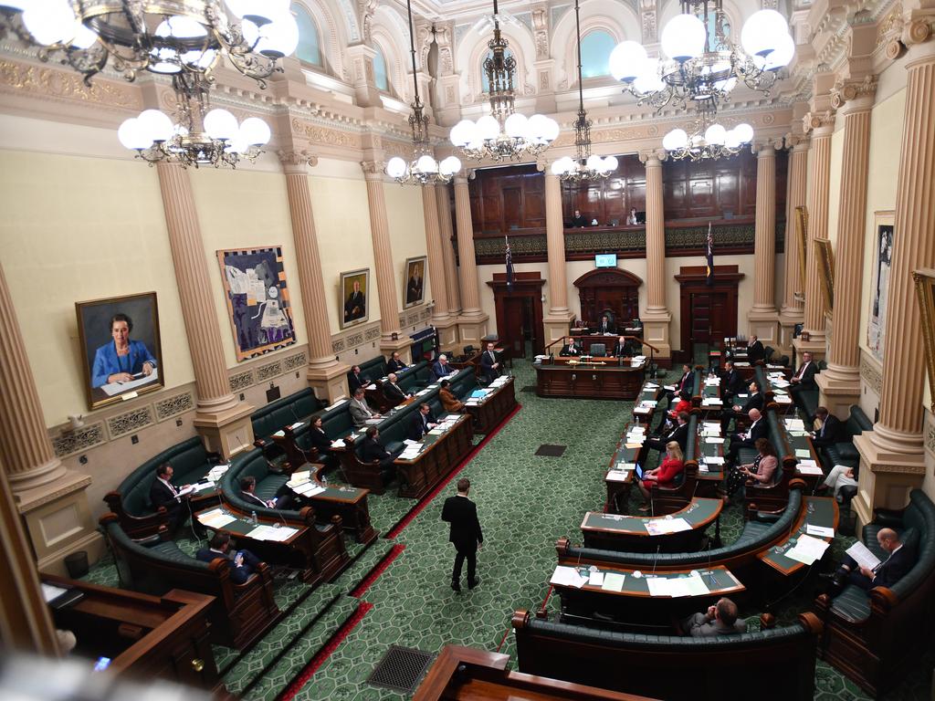 MPs can now bring their young children into the House of Assembly. Picture: AAP Image/David Mariuz