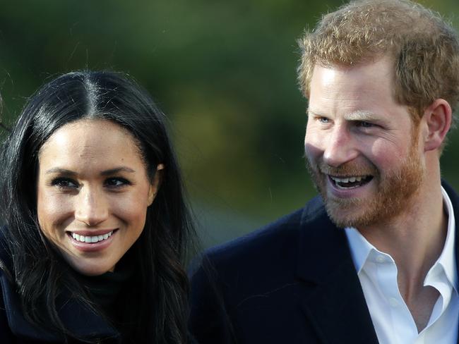 Meghan Markle and Prince Harry’s wedding will be the British society event of 2018. Picture: AP