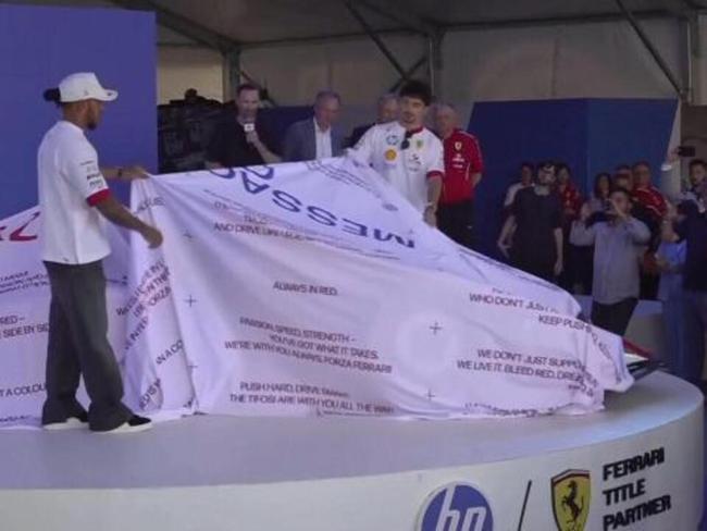 Ferrari unveil new look for Miami GP