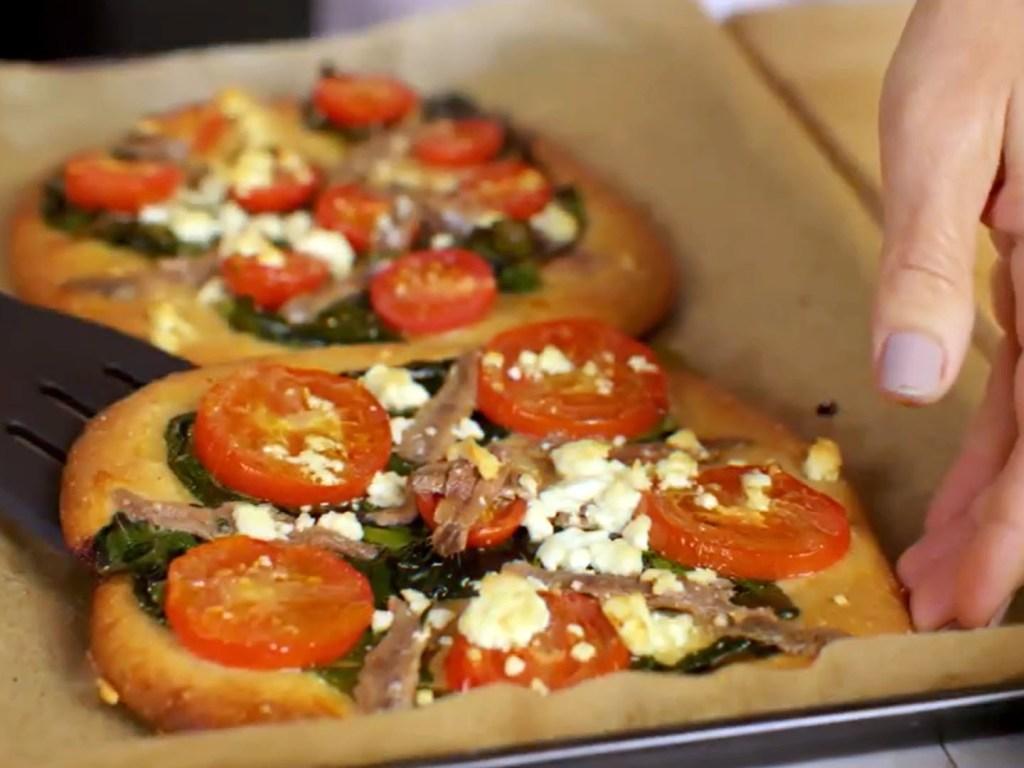 The easiest 3-ingredient high-protein pizza base ever