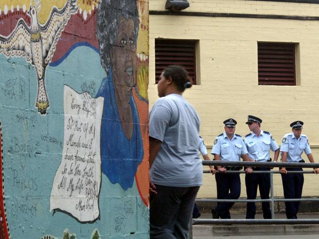 Police and residents of The Block have a history of tense relationships.