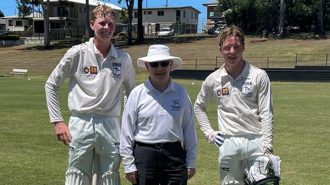 The 245 not out from Toby Collins in 10A (on the left) is the highest score in a 35 over game.