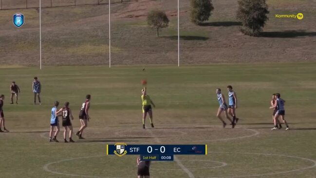 Replay: St Francis v Erindale College (Boys) - AFL NSW/ACT Tier 1 Senior Schools Cup Boys Regional & Girls State Finals