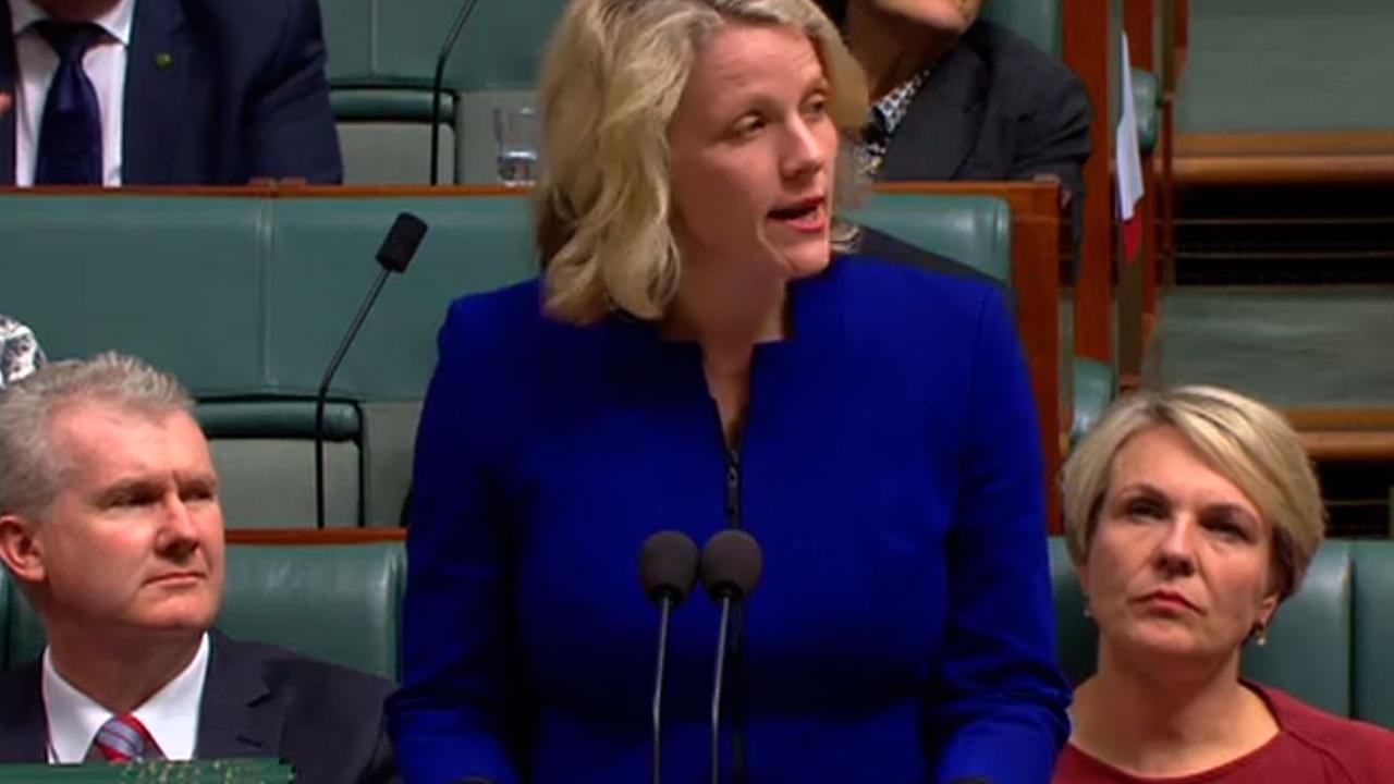 Clare O’Neil during Question Time.