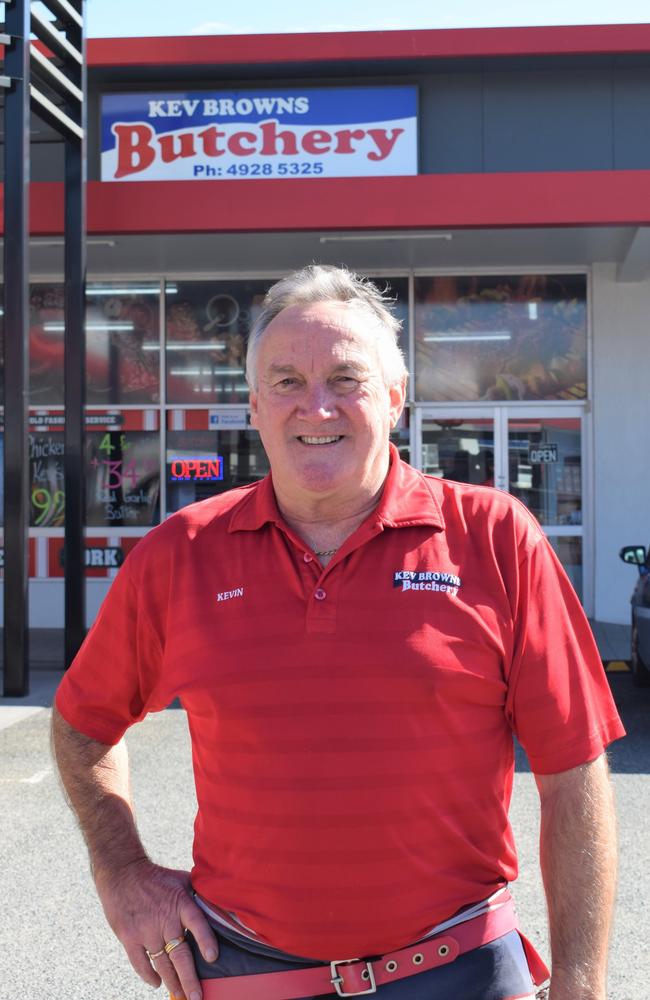 Kevin Brown opened Kev Brown's Butchery in the Highway Palms shopping complex in 1988. Picture: Aden Stokes