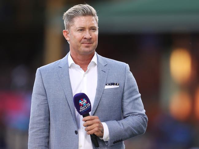 Clarke turned his hand to commentary after he retired. Picture: Mark Kolbe/Getty Images