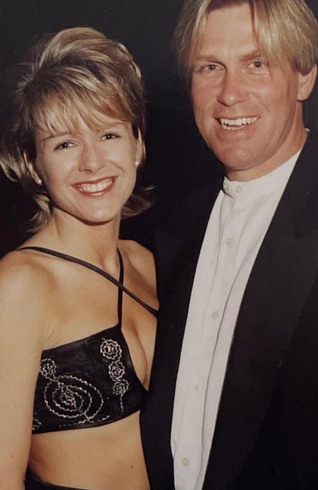 Lorna Jane and Bill Clarkson in 1996.