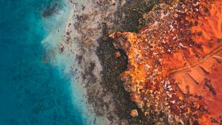 Drones mean anyone can take amazing shots, like this one at Gantheaume Point, near Broome. Picture: Tourism Australia