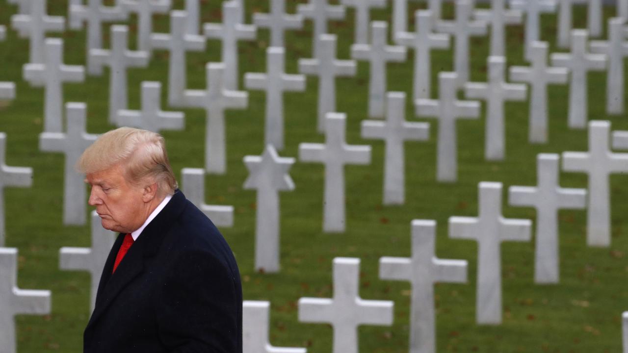 Donald Trump Defends Missing Wwi Ceremony Due To Wet Weather Au — Australias Leading 