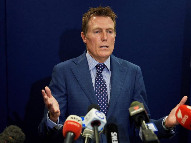 Mr Porter vigorously denies an allegation he raped a 16-year old in 1988. Picture: Stefan Gosatti / AFP